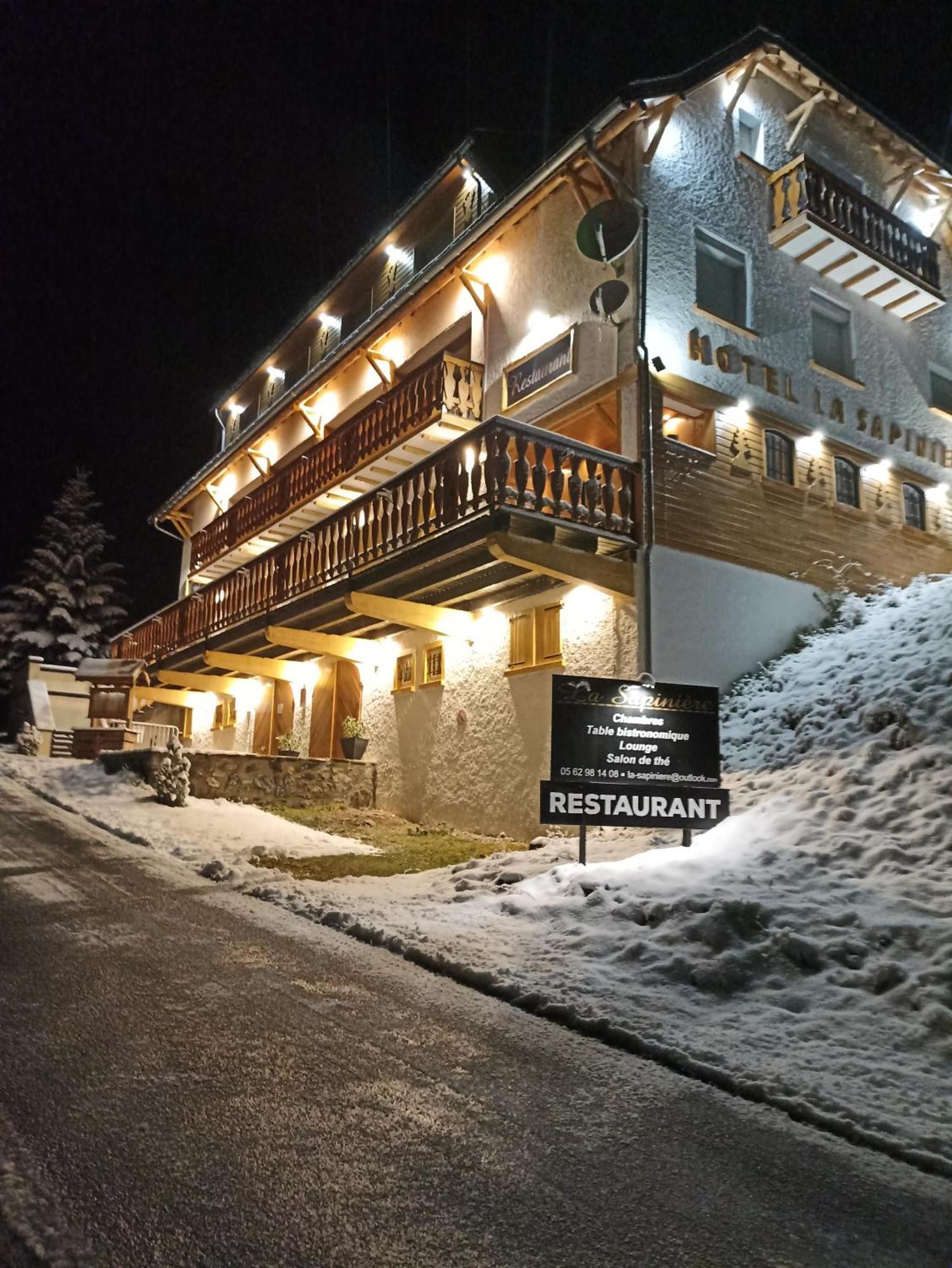 La Sapiniere Hotel Saint-Lary-Soulan Exterior foto